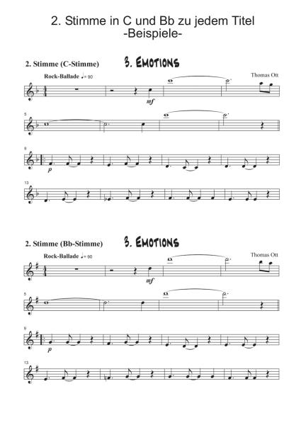 Modern Piano Styles - Band 2, Thomas Ott, Klavier Solo, Klaviernoten, mittelschwer, 2. Stimme in C und Bb