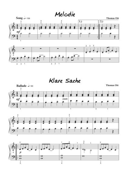 Echt stylisch!, Thomas Ott, Klavier-Solo, Spielheft, Soloband, leicht, Klavier Noten