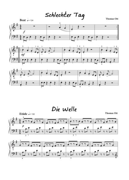 Echt stylisch!, Thomas Ott, Klavier-Solo, Spielheft, Soloband, leicht, Klavier Noten
