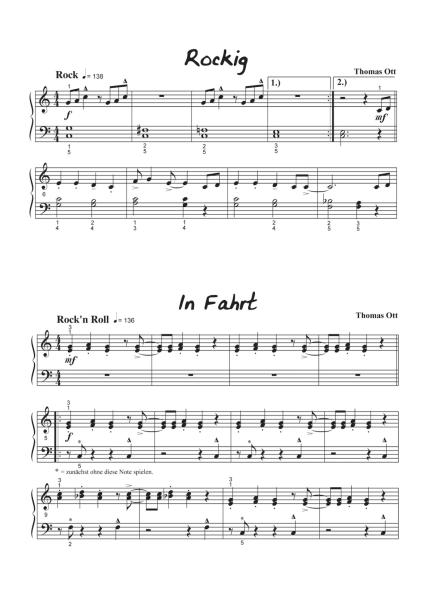 Echt stylisch!, Thomas Ott, Klavier-Solo, Spielheft, Soloband, leicht, Klavier Noten