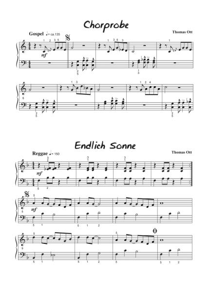 Echt stylisch!, Thomas Ott, Klavier-Solo, Spielheft, Soloband, leicht, Klavier Noten