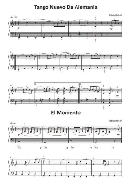 Einfach schöne Tangos für Klavier, Tobias Dalhof, Klavier-Solo, Spielheft, Soloband, leicht, Konzert, Vorspiel, Klavierunterricht, Klavier Noten
