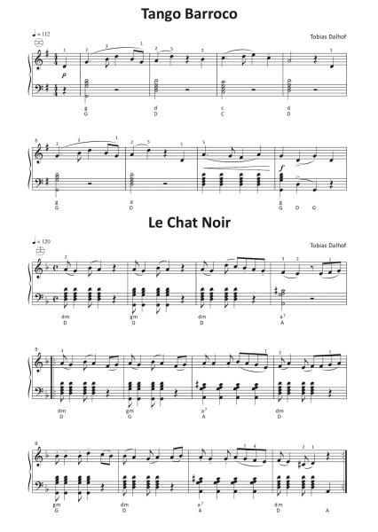 Einfach schöne Tangos, Tobias Dalhof, Akkordeon-Solo, Standardbass MII, Spielheft, Soloband, Vorspiel, Konzert, Akkordeonunterricht, leicht, Anfänger, Wiedereinsteiger, Akkordeon Noten