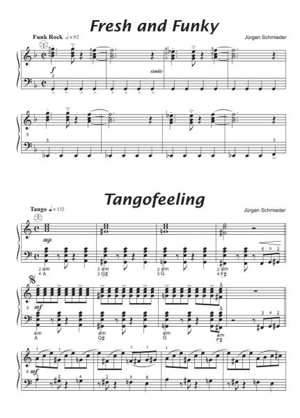 Modern Tunes Band 2, Jürgen Schmieder, Akkordeon Solo, Standardbass MII, ​mittelschwer, Originalliteratur, Akkordeon Noten, Rock und Pop