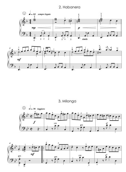 Kontraste, Wolfgang Ruß, Akkordeon-Solo, Standardbass, MII, Mittelstufe, Oberstufe, Akkordeon Noten, Tango, Variationen, Volkslied