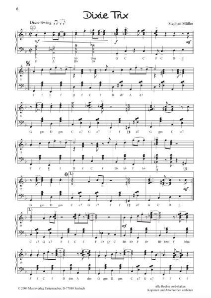 S' Müllers, Stephan Müller, Akkordeon Solo, 2. Stimme, Duett, mittelschwer-schwer, Musette, Dixieland, Polka, Boarisch, Jazz, Tanzjazz, Swing, Akkordeon Noten
