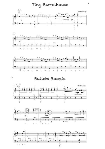 Boogies mit links! (Downloadausgabe), Martina Kluge, Akkordeon-Solo mit Standardbass MII, mittelschwer bis schwer, Boogie Woogie, Akkordeon Noten