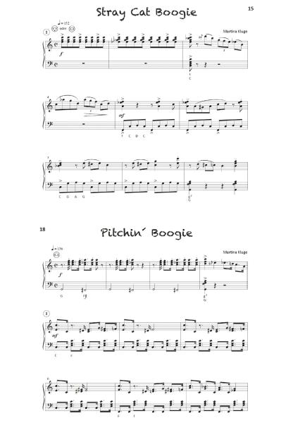 Boogies mit links! (Downloadausgabe), Martina Kluge, Akkordeon-Solo mit Standardbass MII, mittelschwer bis schwer, Boogie Woogie, Akkordeon Noten