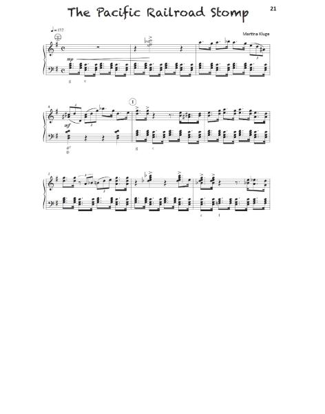 Boogies mit links! (Downloadausgabe), Martina Kluge, Akkordeon-Solo mit Standardbass MII, mittelschwer bis schwer, Boogie Woogie, Akkordeon Noten