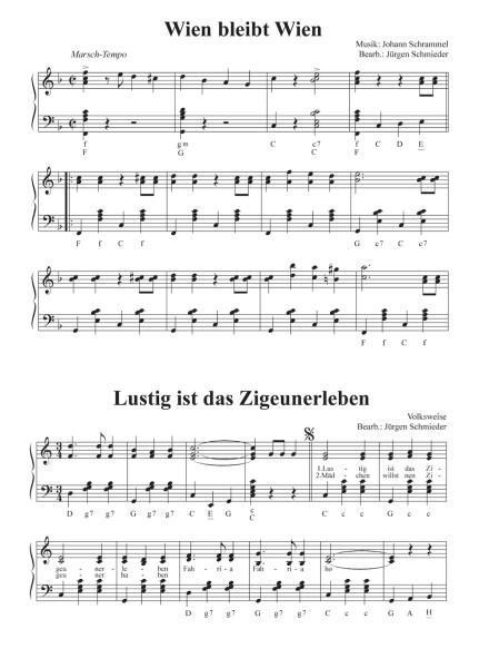 Hüttengaudi Band 2, Jürgen Schmieder, Akkordeon Solo, Standardbass MII, mittelschwer, Fetenhits, Gassenhauer, Stimmungslieder, Akkordeon Noten