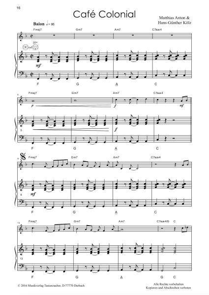 Landscapes, Hans-Günther Kölz, Matthias Anton, Akkordeon und Melodieinstrument, Standardbass MII, mittelschwer, Akkordeon plus, Kammermusik, Duo, Duett, Akkordeon Noten