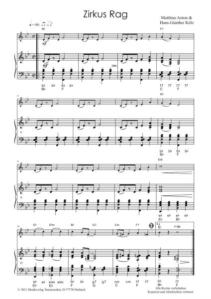 Footprints, Hans-Günther Kölz, Matthias Anton, Akkordeon und Melodieinstrument in C, Bb oder Eb, mittelschwer, Akkordeon plus, Kammermusik, Akkordeon Noten