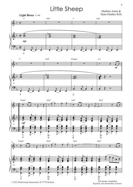 Postcards, Hans-Günther Kölz, Matthias Anton, Akkordeon und Melodieinstrument, mittelschwer, Akkordeon plus, Kammermusik, Duo, Duett, Akkordeon Noten