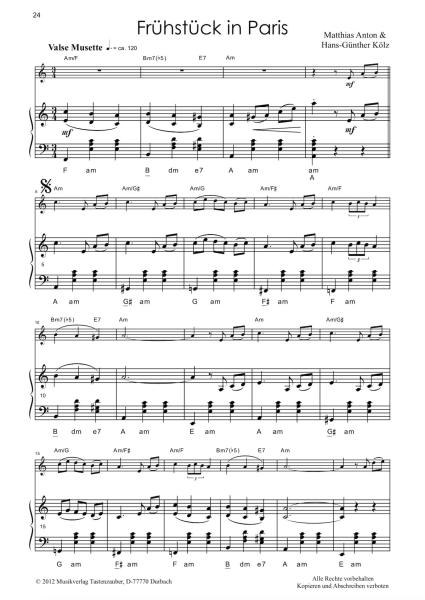 Postcards, Hans-Günther Kölz, Matthias Anton, Akkordeon und Melodieinstrument, mittelschwer, Akkordeon plus, Kammermusik, Duo, Duett, Akkordeon Noten