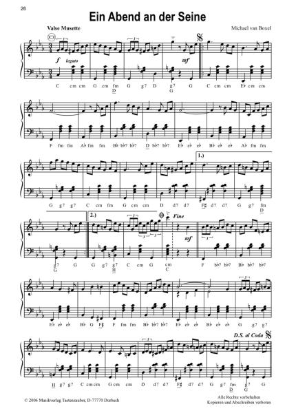 Musette - Spezialitäten, Akkordeon Solo, Standardbass MII, Walzer, mittelschwer-schwer, Schmieder, Kölz, Jekic, Ruß, Müller, Glück, Felder, van Boxel, Giraud, Akkordeon Noten
