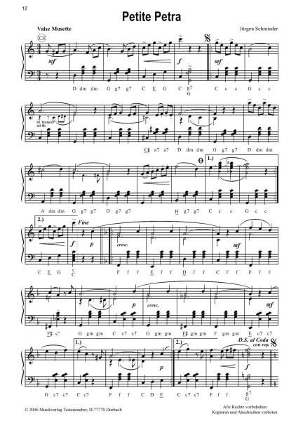 Musette - Spezialitäten, Akkordeon Solo, Standardbass MII, Walzer, mittelschwer-schwer, Schmieder, Kölz, Jekic, Ruß, Müller, Glück, Felder, van Boxel, Giraud, Akkordeon Noten