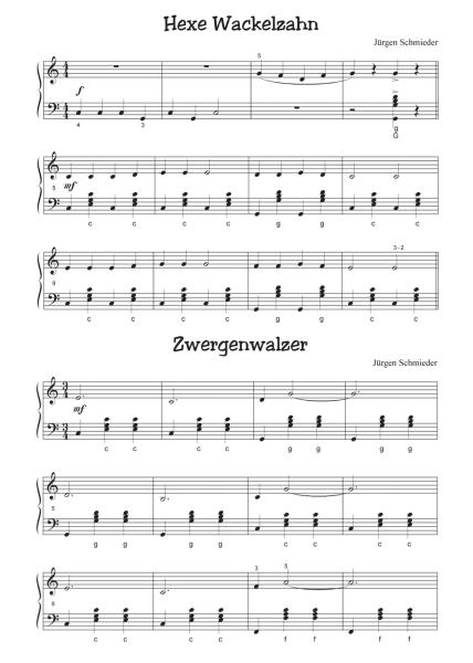 Die Tastenzwerge Band 1, Jürgen Schmieder, Akkordeon Solo, Standardbass MII, sehr leicht-leicht, Anfänger, Schüler, Akkordeon Noten, Akkordeonunterricht, Begleitheft, Spielheft
