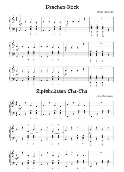Die Tastenzwerge Band 1, Jürgen Schmieder, Akkordeon Solo, Standardbass MII, sehr leicht-leicht, Anfänger, Schüler, Akkordeon Noten, Akkordeonunterricht, Begleitheft, Spielheft