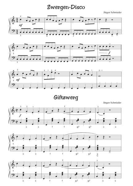 Die Tastenzwerge Band 1, Jürgen Schmieder, Akkordeon Solo, Standardbass MII, sehr leicht-leicht, Anfänger, Schüler, Akkordeon Noten, Akkordeonunterricht, Begleitheft, Spielheft