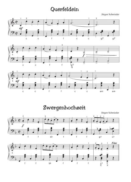 Die Tastenzwerge Band 2, Jürgen Schmieder, Akkordeon Solo, Standardbass MII, leicht-mittelschwer, Anfänger, Schüler, Akkordeon Noten, Akkordeonunterricht, Begleitheft, Spielheft