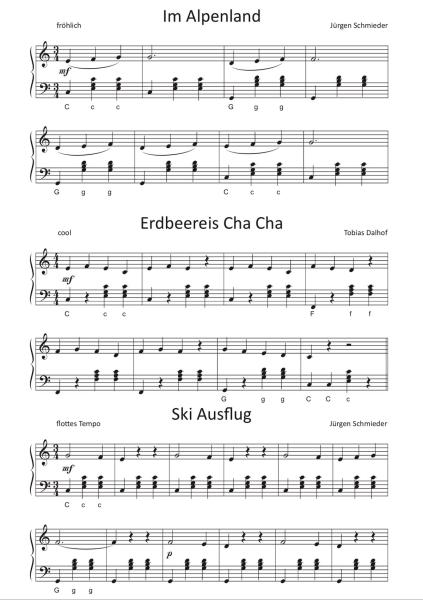 Take It Easy, Jürgen Schmieder, Tobias Dalhof, Akkordeon Solo, Standardbass MII, sehr leicht-leicht, 2. Stimme, Hohner XS, Wettbewerb, Wertungsspiel, Elementarstufe, Akkordeon Noten