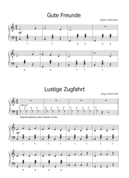 Einfach Akkordeon Band 1, Jürgen Schmieder, Spielstücke für Akkordeonsolo in C- und G-Lage, Standardbass MII, sehr leicht, Elementarstufe, Schüler, 5-Tonraum, Anfänger, Akkordeonunterricht, Akkordeon Noten