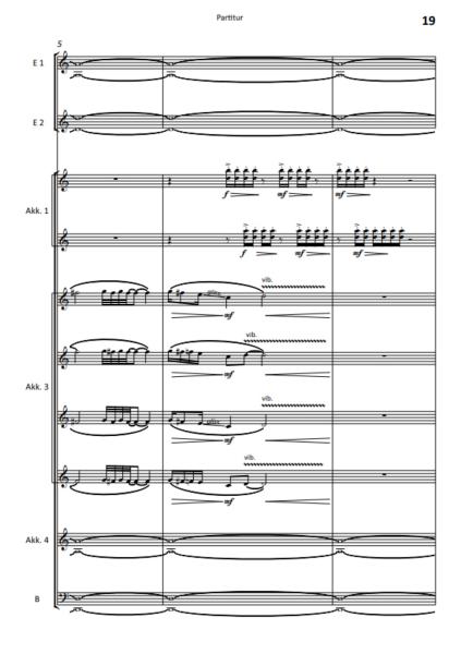 The Kingdoms, Ian Watson, Akkordeon-Orchester, Suite in 4 Sätzen, Wettbewerbsstück, Wertungsspiel, Wettbewerbsliteratur, Höchststufe, sehr schwer, Auftragskomposition, Originalkomposition, Originalmusik, Orchesternoten, Musiknoten, Akkordeon Noten, Blick 