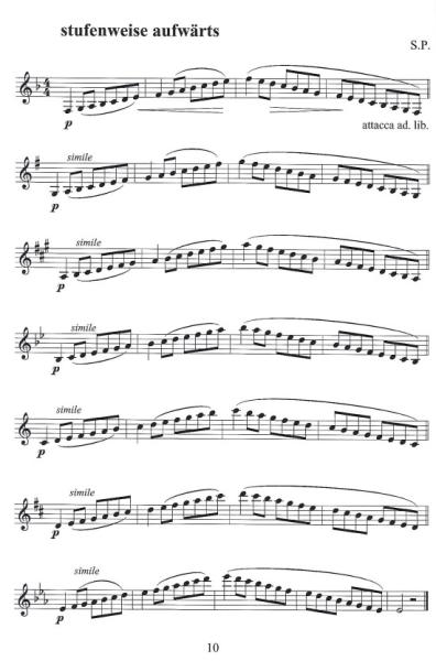 Tonleitern und Dreiklänge für Klarinette, Siegfried Pfeifer, Prüfungsvorbereitung, D-Lehrgang, Dur-Tonleitern, Durdreiklänge, Einzelunterricht, Gruppenunterricht, Tonleiterübungen, Tonleiterstudien, Etüden, leicht-mittelschwer, praxisorientiert, Klarinett