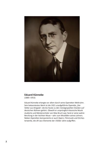 Jede Wette ... Operette, Winfried Funda, Akkordeon-Solo, ​Standardbass MII, Spielheft, Soloband, Konzert, Auftritt, mit Anmoderationen, mittelschwer, Akkordeon Noten, Beispielseite