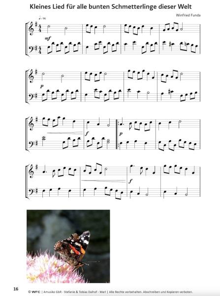 Aus meinem Fotoalbum, Winfried Funda, Klavier-Solo, Piano-Solo, Spielheft, Soloband, musikalische Bildbeschreibungen, 17 Klavierstücke, leicht-mittelschwer, Klavier Noten, Originalkompositionen, Originalmusik, Klavier spielen lernen, Notenbeispiel