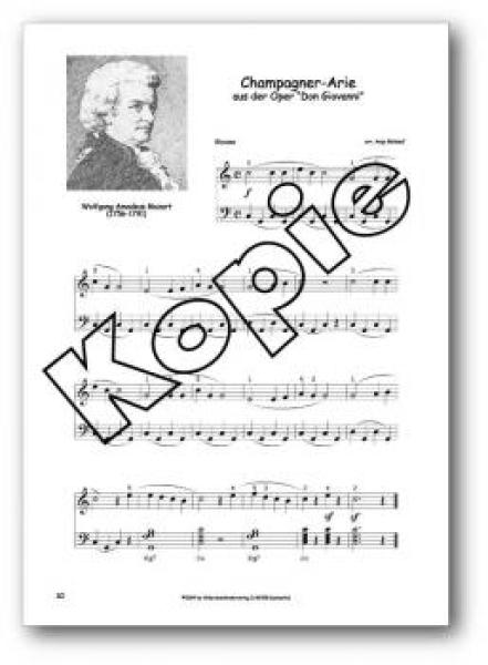 Children's Classic Accordion, Anja Baldauf, Akkordeon-Solo, Standardbass MII, Spielheft, Soloband, Klassiker großer Meister, klassische Komponisten, leicht, Akkordeon Noten