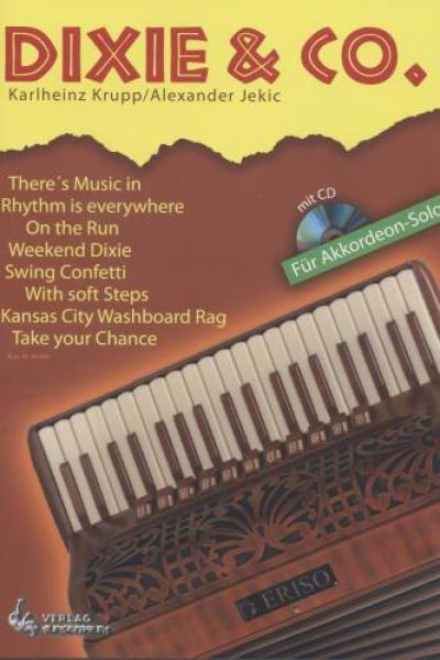 Dixie & Co, Karlheinz Krupp, Alexander Jekic, Akkordeon-Solo, Standardbass MII, Spielheft, Soloband, mittelschwer, Swing, Akkordeon Noten