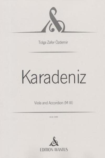 Karadeniz, Tolga Zafer Özdemir, Kammermusikkomposition für Akkordeon und Viola, Melodiebass MIII, Freebass, Kammermusik-Duo, Duett, schwer, Kammermusik Noten, Cover