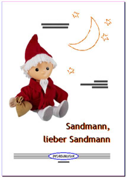Sandmann, lieber Sandmann, Wolfgang Richter, Walter Krumbach, Kai Armbruster, Akkordeon-Orchester, Kinderserie, Titelmelodie, Gute-Nacht-Lied, Zugabe, leicht, Akkordeon Noten