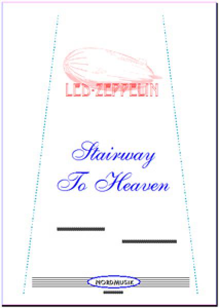 Stairway to Heaven, Led Zeppelin, Jimmy Page, Robert, Plant Ralf Schwarzien, Akkordeon-Orchester, Rock-Ballade, Klassiker, mittelschwer, Akkordeon Noten