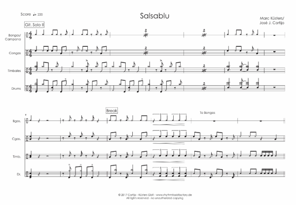 iPlay Latin Vol. I, Prof. José J. Cortijo, Marc Küsters, Lehr- und Übungsmaterial für Latin-Percussion & Drums auf DVD-Rom, 5 Playalongs, ausdruckbare Noten, vollständig transkribierte Percussion und Drum-Soli, Timbales, Congas, Bongos, Campana, Shekere,