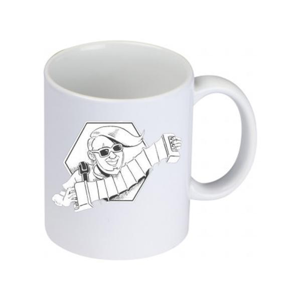 Akkordeonmensch Tasse 300 ml