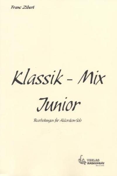 Klassik-Mix Junior, Cornelius Gurlitt, Georg Anton Benda, Franc Zibert Akkordeon-Solo, Standardbass MII, Spielheft, Soloband, Wettbewerbsstück, leicht, Akkordeon Noten