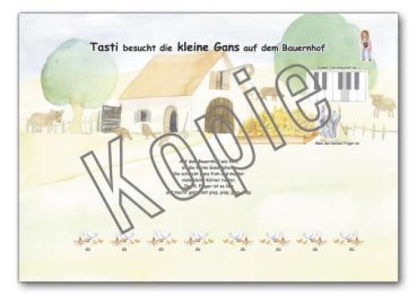 Melodica-​SPIEL kinderleicht mit Tasti, Marianne Baldauf, Schulwerk für Melodica, Melodicaschule, Melodikaunterricht, Schülerübungsheft, musikalische Frühförderung, Anfänger, Vorschüler, sehr leicht, Melodica Noten