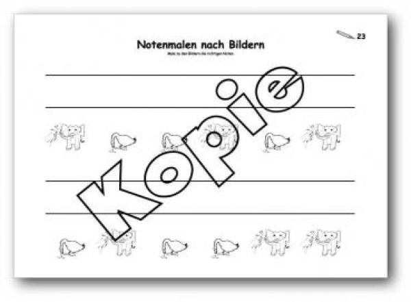 NOTEN-​Workshop mit Tasti, Marianne Baldauf, Melodica, Übungsheft zur Schule, Melodicaunterricht, sehr leicht, Anfänger, Melodica spielen lernen, Melodica Noten