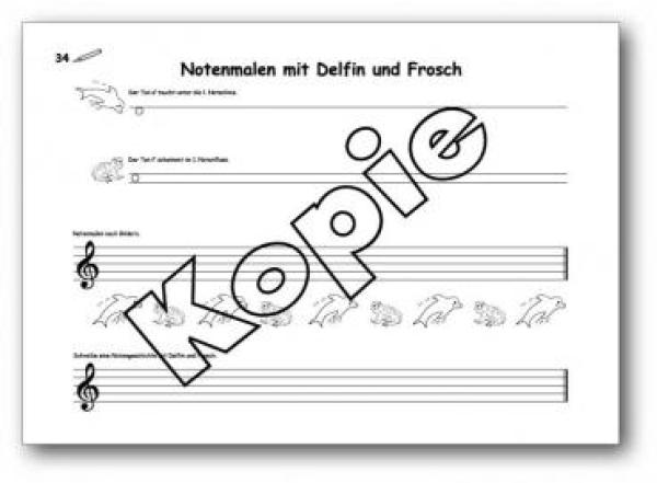 NOTEN-​Workshop mit Tasti, Marianne Baldauf, Melodica, Übungsheft zur Schule, Melodicaunterricht, sehr leicht, Anfänger, Melodica spielen lernen, Melodica Noten