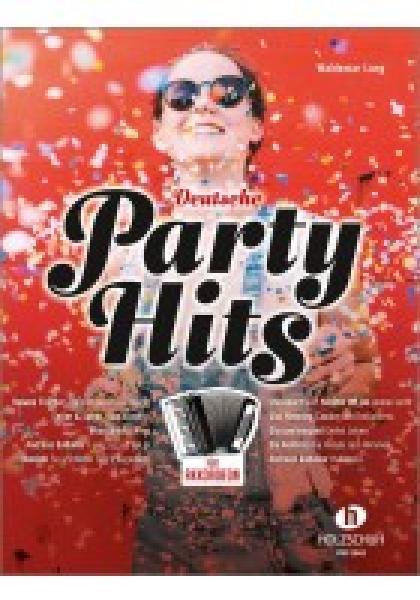Deutsche Party-Hits, Waldemar Lang, Akkordeon-Solo, Standardbass MII, Spielheft, Soloband, leicht-mittelschwer, Akkordeon Noten
