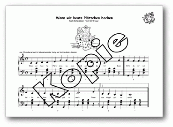 Wir warten auf's Christkind, Marianne Baldauf, Akkordeon-Solo, Standardbass MII, Spielheft, Soloband, leicht, Laternenlieder, erste Weihnachtslieder, Akkordeon Noten
