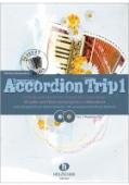 Accordion Trip 1, Henner Diederich, Martina Schumeckers, Akkordeon-Solo, Akkordeon-Duo, Standardbass MII, Spielheft, 39 Lieder und Tänze aus Europa, mittelschwer, mit 2 CDs, Akkordeon Noten