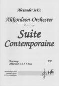 Suite Contemporaine, Alexander Jekic, Akkordeon-Orchester, Akkordeon-Ensemble, Suite in 4 Sätzen, Mittelstufe, leicht-mittelschwer, Wertungsstück, Wettbewerbsliteratur, Wettbewerbsnoten, Originalkomposition, Akkordeon Noten, Originalmusik