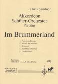 Im Brummerland, Schüler-Orchester, Chris Sandner, Elementarstufe, mit Sprecher, Akkordeon-Orchester, leicht+, Wertungsstück, Wettbewerbsliteratur, Originalmusik, Originalkomposition, Akkordeon Noten