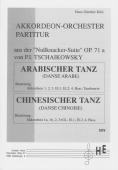 Chinesischer Tanz, Tschaikowsky, Nussknacker-Suite, Russischer Tanz, Hans-Günther Kölz, mittelschwer-schwer, Oberstufe, Wertungsspiel, Wettbewerbsstück, Akkordeon-Orchester, Akkordeon Noten