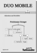 Duo Mobile, Friedemann Gisinger, Akkordeon und Blockflöte, Standardbass MII oder Melodiebass MIII, leicht, Elementarstufe, Wertungsstück, Wettbewerb, Wettbewerbsliteratur, Kammermusik, Originalkomposition, Akkordeon plus, Akkordeon Noten