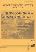 Ludwigsburger Miniaturen 2, Ernst-Thilo Kalke, Oberstufe, Akkordeonorchester, Originalkomposition, Wettbewerbsliteratur, Wertungsstück, Originalmusik, mittelschwer-schwer, Akkordeon Noten