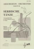 Serbische Tänze, Akkordeon-Orchester, Originalkomposition, Mittelstufe, Wertungsstück, Kurt Gelück, mittelschwer, Wettbewerbsliteratur, Originalmusik, Akkordeon Noten